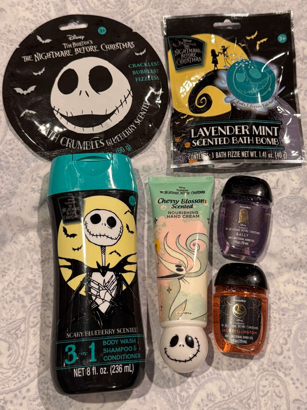 Disney The Nightmare Before Christmas Bath Set